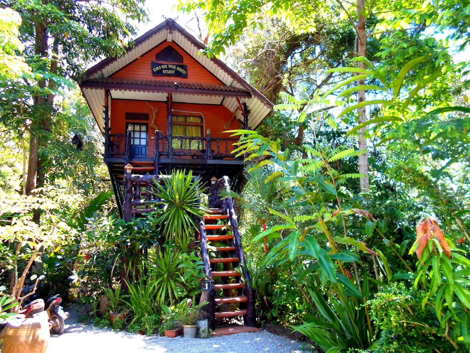 카오속 트리하우스 리조트 Khao Sok National Park 외부 사진